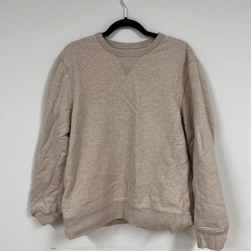 J Crew Oatmeal Cotton Sweater